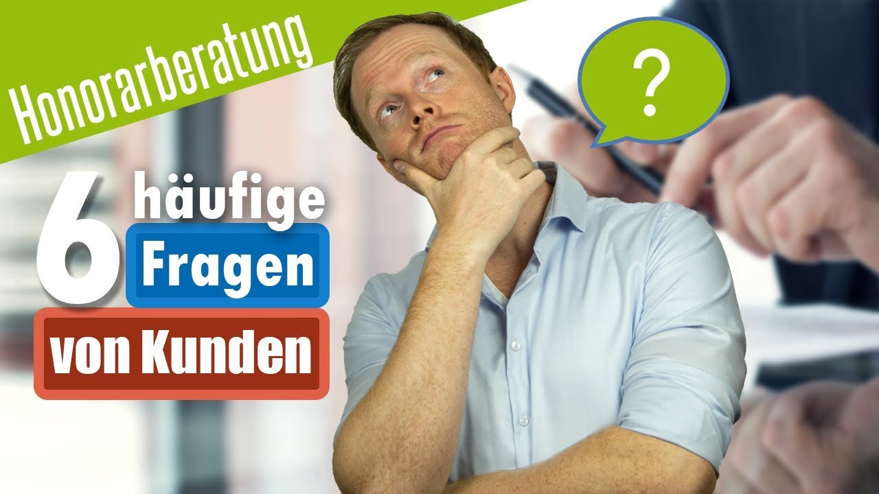 HONORARBERATUNG: 6 h&auml;ufige Kundenfragen die wir beantworten❗️
