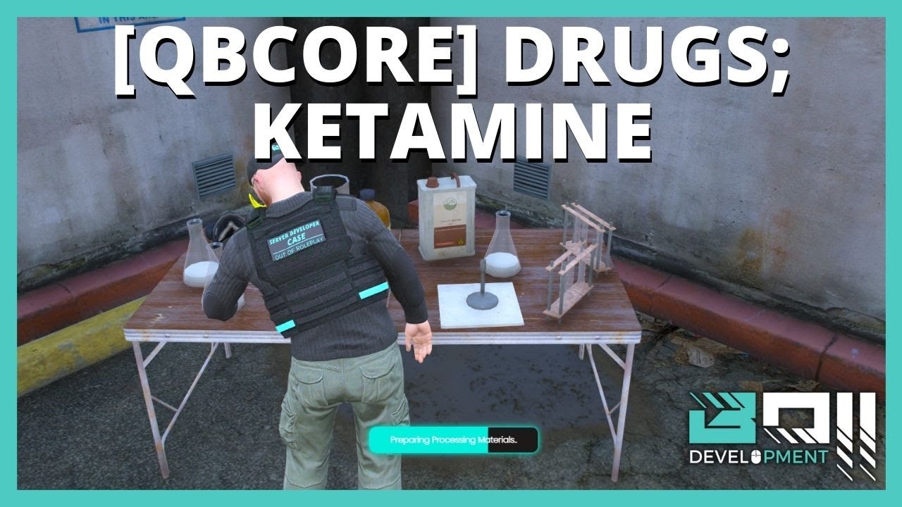 QBCore Ketamine Drug Script | FiveM Scripts | BOII Development