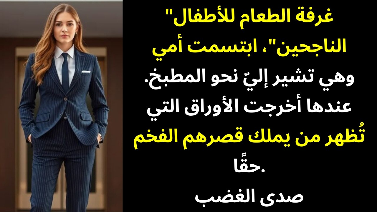 أجبرني والداي على الجلوس في المطبخ في ذكرى زواجهما — فأريتهما سند ملكية حلمهما 😌📜🔥