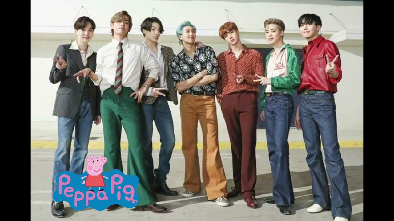 BTS and Peppa Pig - DYNAMITE
