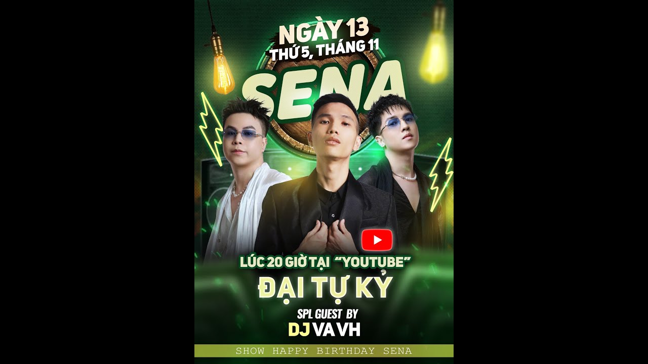 Full show Sinh Nhật Sena 13/11 ft. VAVH - Sena Live 13/11/2025
