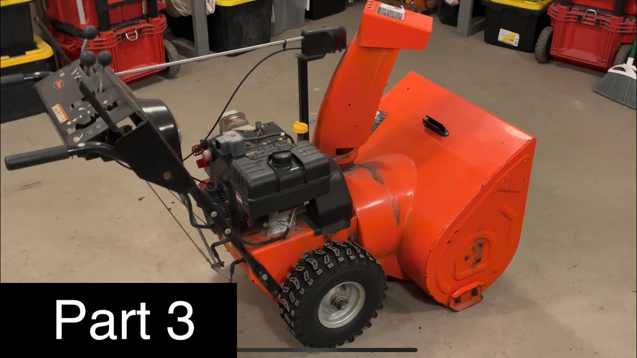 Ariens snow blower repair part 3: recoil starter fix