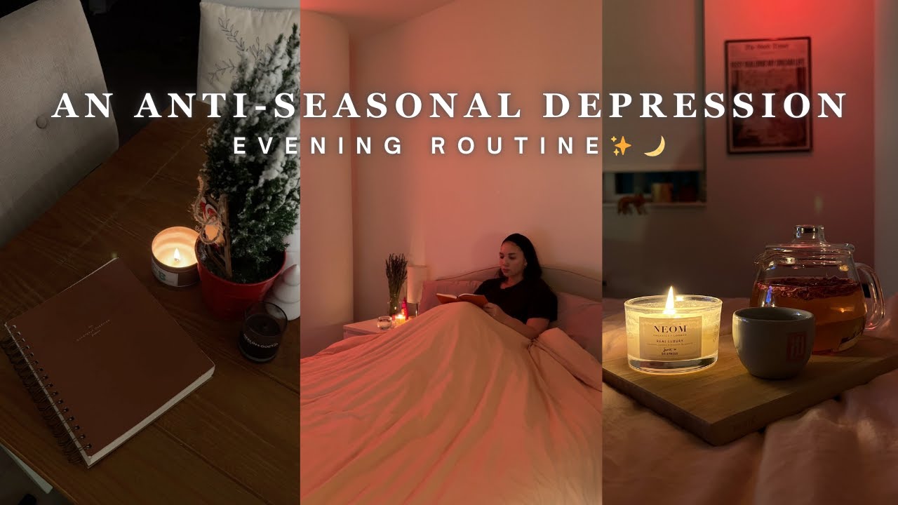 Уютный зимний вечерний ритуал ❄️💤 | Как я победила зимнюю хандру