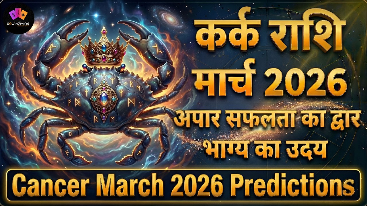 Cancer March 2026 Tarot Hindi | Kark Rashi March 2026 Tarot Reading