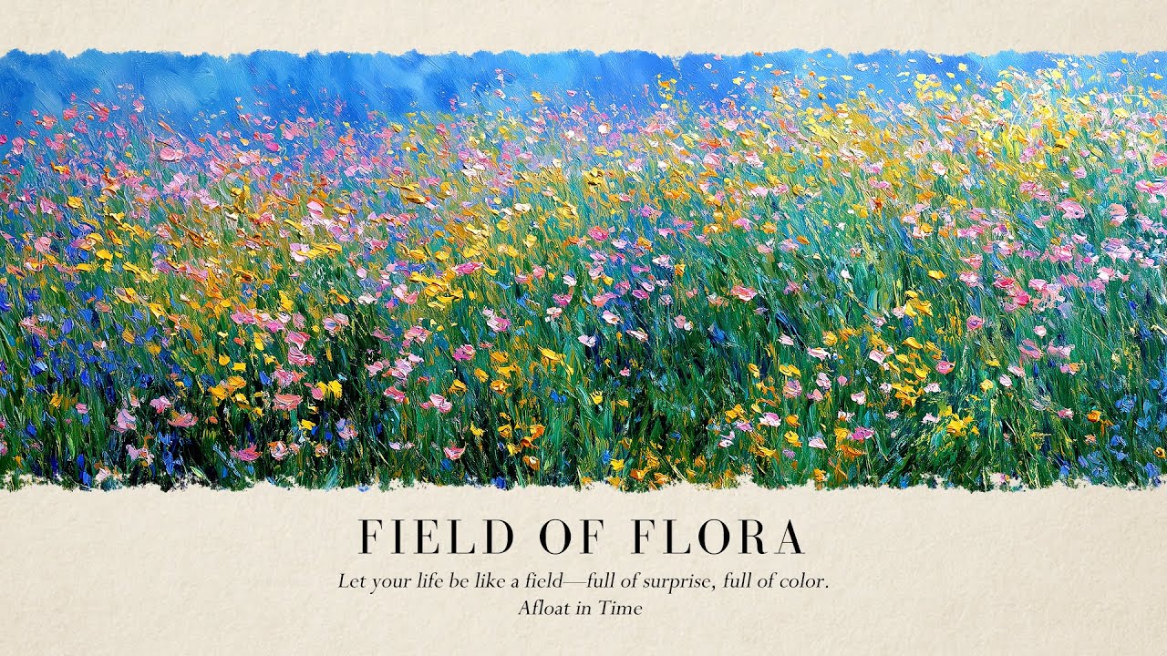 🌷 Field of Flora | Peaceful Piano Music for Relaxation, Focus, Reading, Study & Inner Calm