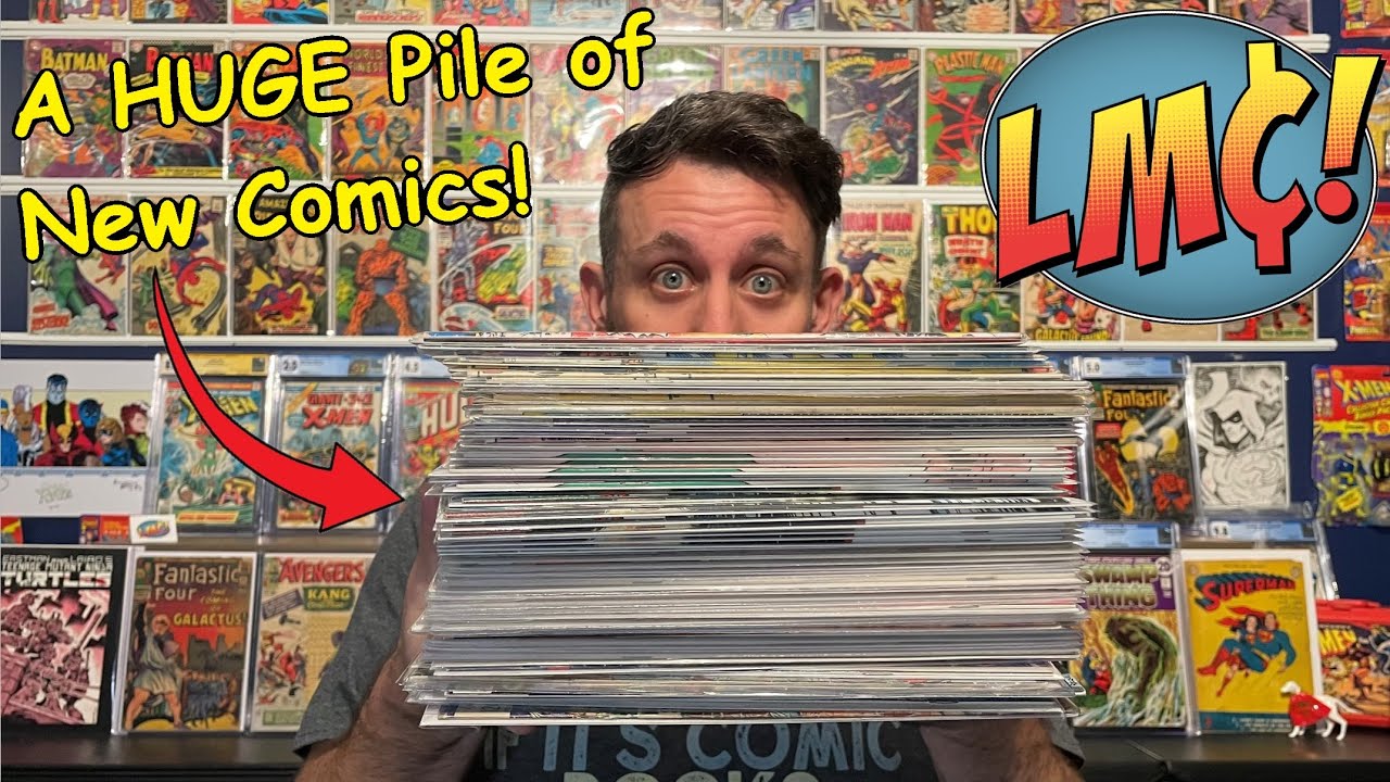 A HUGE Pile of Comics, a Special Unboxing, and a lot of Comic Book Shoutouts!