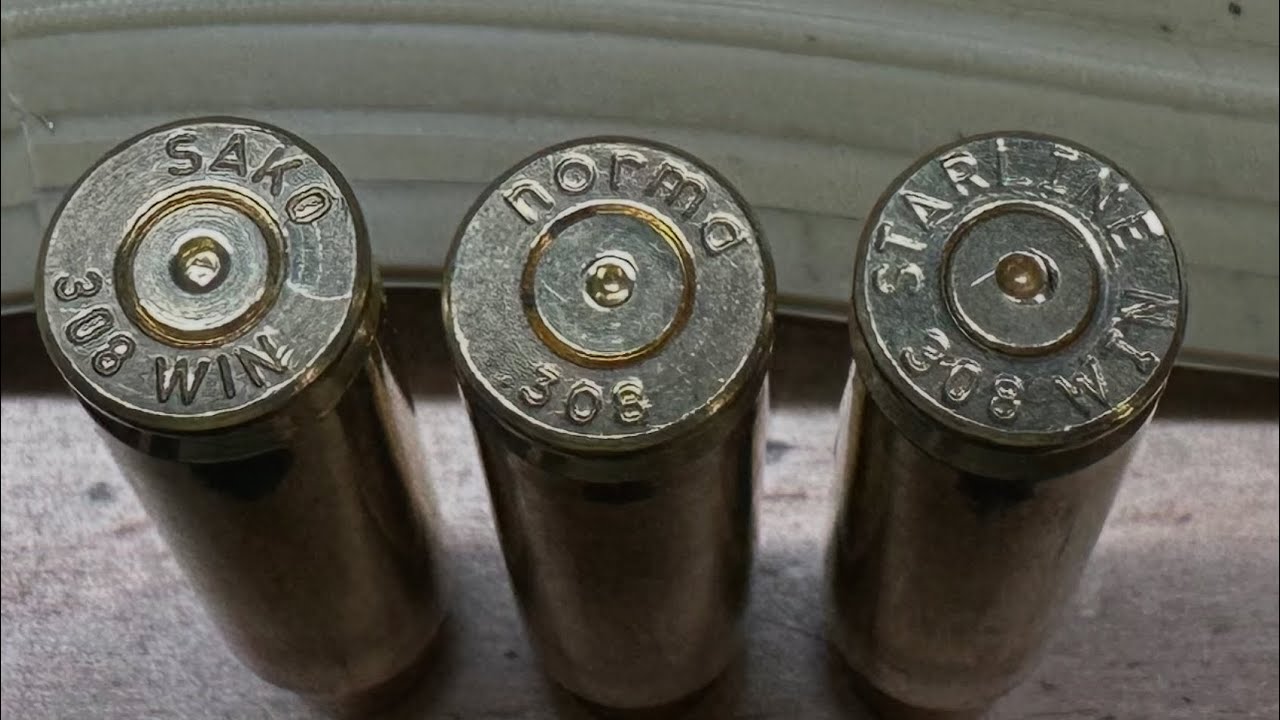 Sako, Norma & Starline brass capacity.