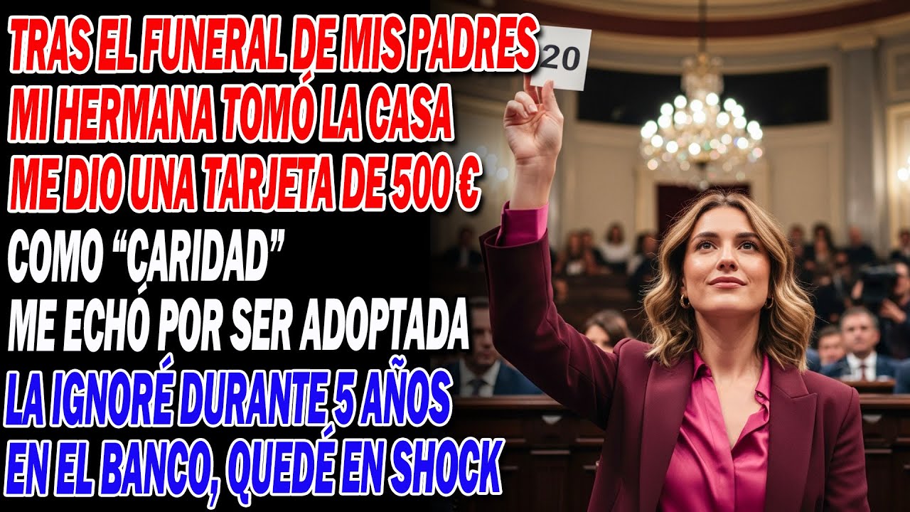 😈🏠💔 Tras morir mis padres, mi hermana se quedó la casa y me echó por ser adoptada…