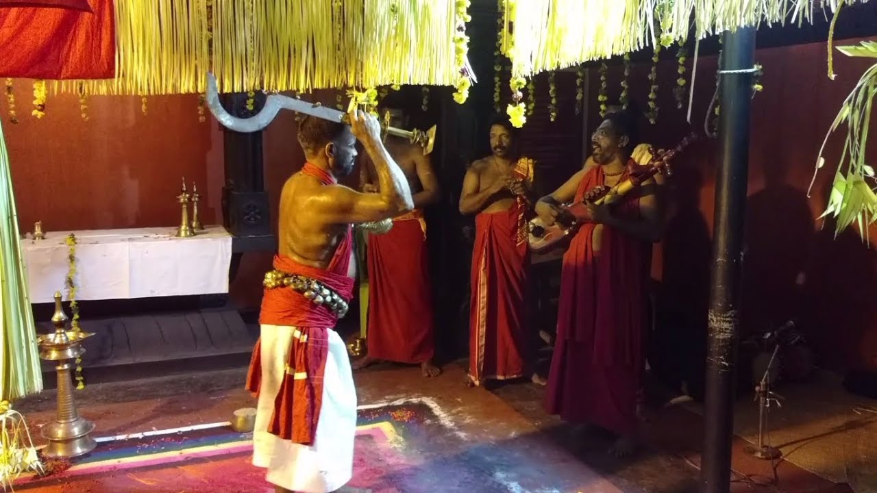 ഭദ്രകാളിക്ക് തുള്ളലും കുരുതിയും | BHADRAKALI THULLAL | DEVI THULLAL
