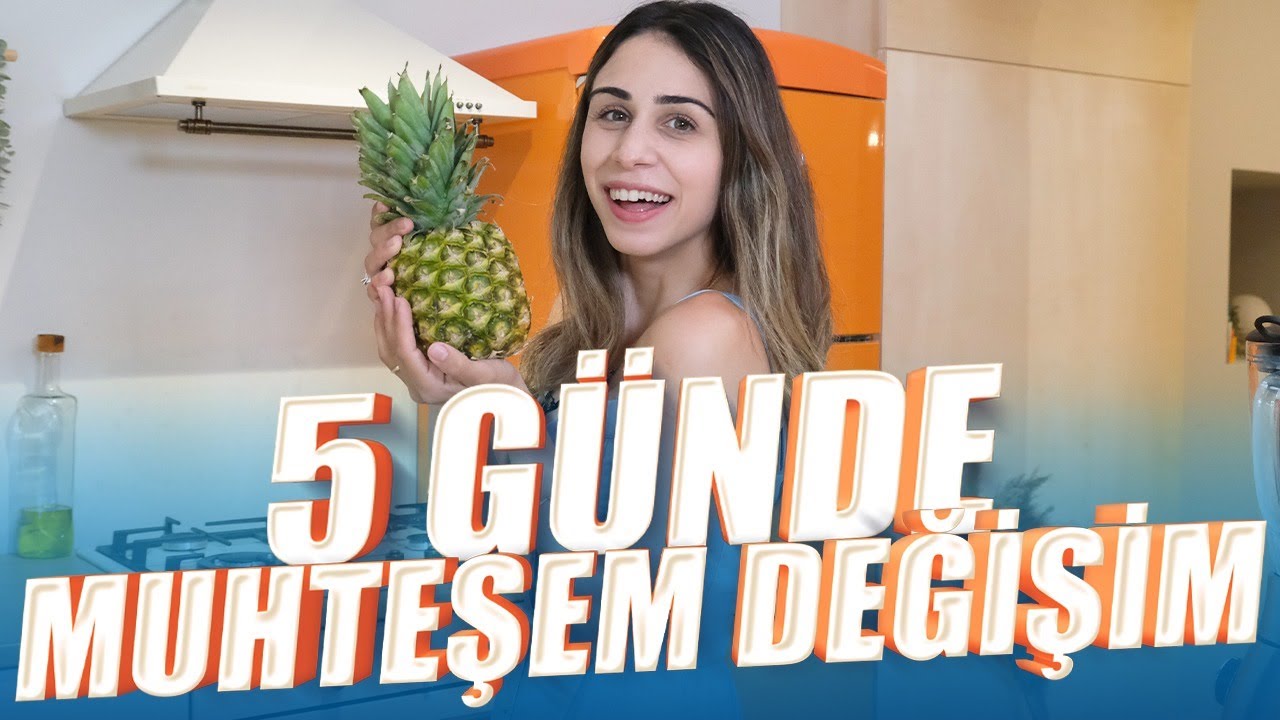 Asya Detoksu İle 5 Günde Muhteşem Değişim! Ödem ve Yağlara Veda Ediyoruz! |Diyetisyen Nurdan Balakçı
