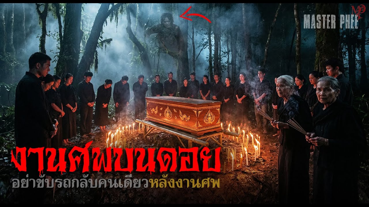 งานศพบนดอย | ประสบการณ์ขนหัวลุกเรื่องวิญญาณตามรถหลังจากกลับมาจากงานศพ