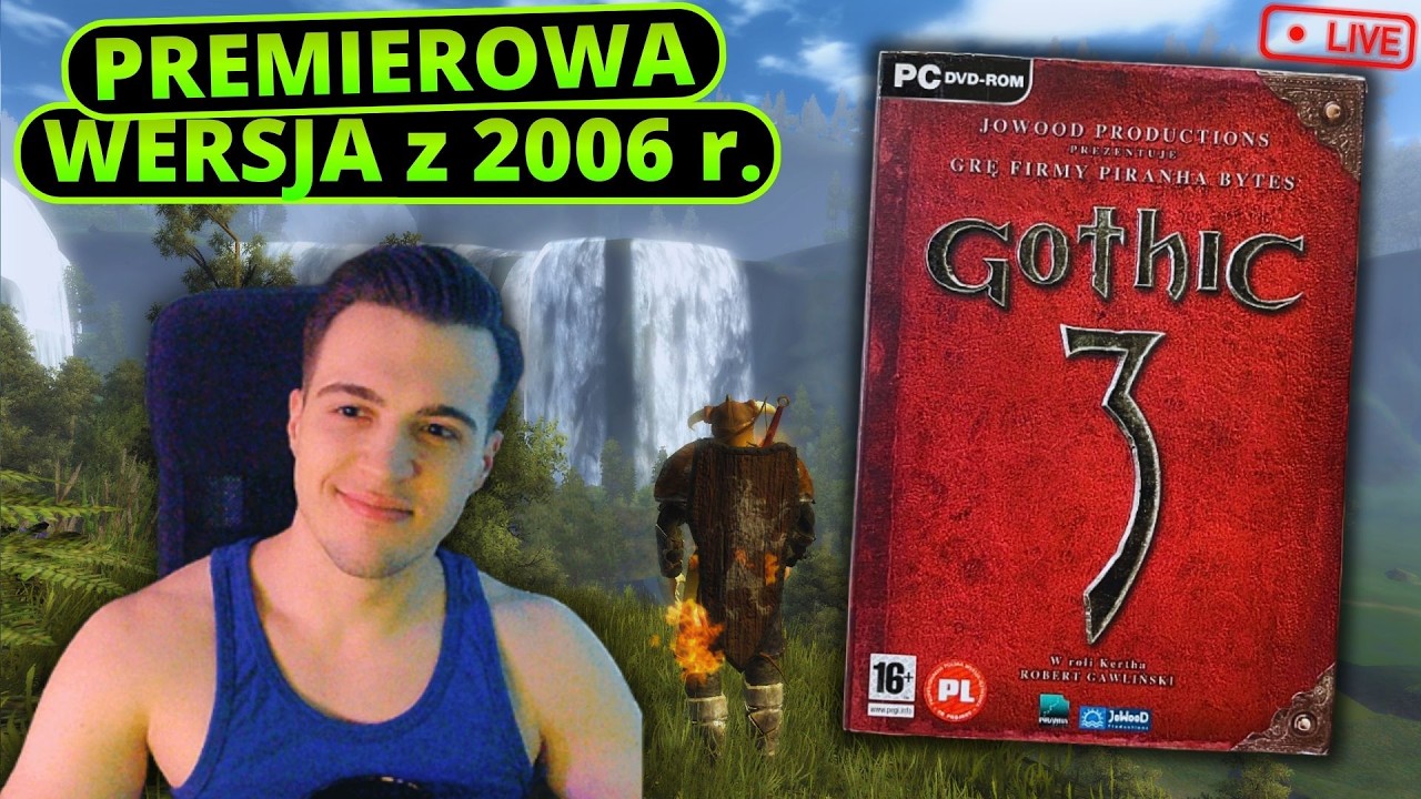 🔴 Gothic 3 PREMIEROWA wersja - JAK w 2006 ROKU! - JEST KLIMACIK 😍 #6