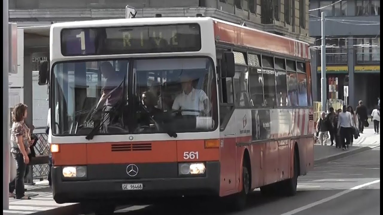 TPG Saurer et Mercedes-Benz O 405 (série avant Citaros) 2011.06