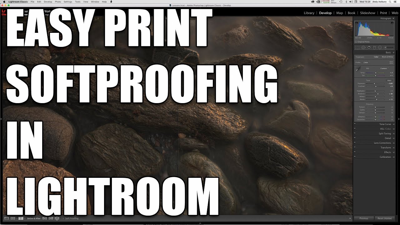 Guide to Simple Soft Proofing in Lightroom - LONG VIDEO WARNING!