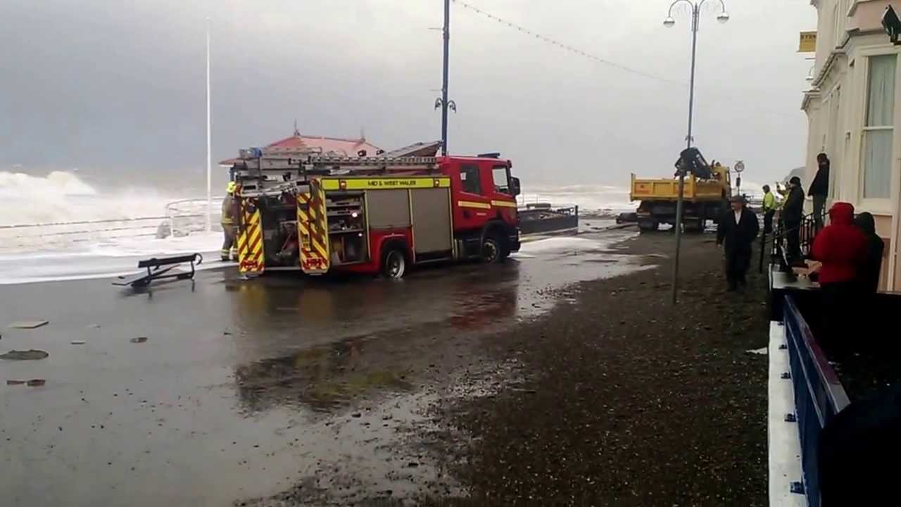 Storm in Aberystwyth