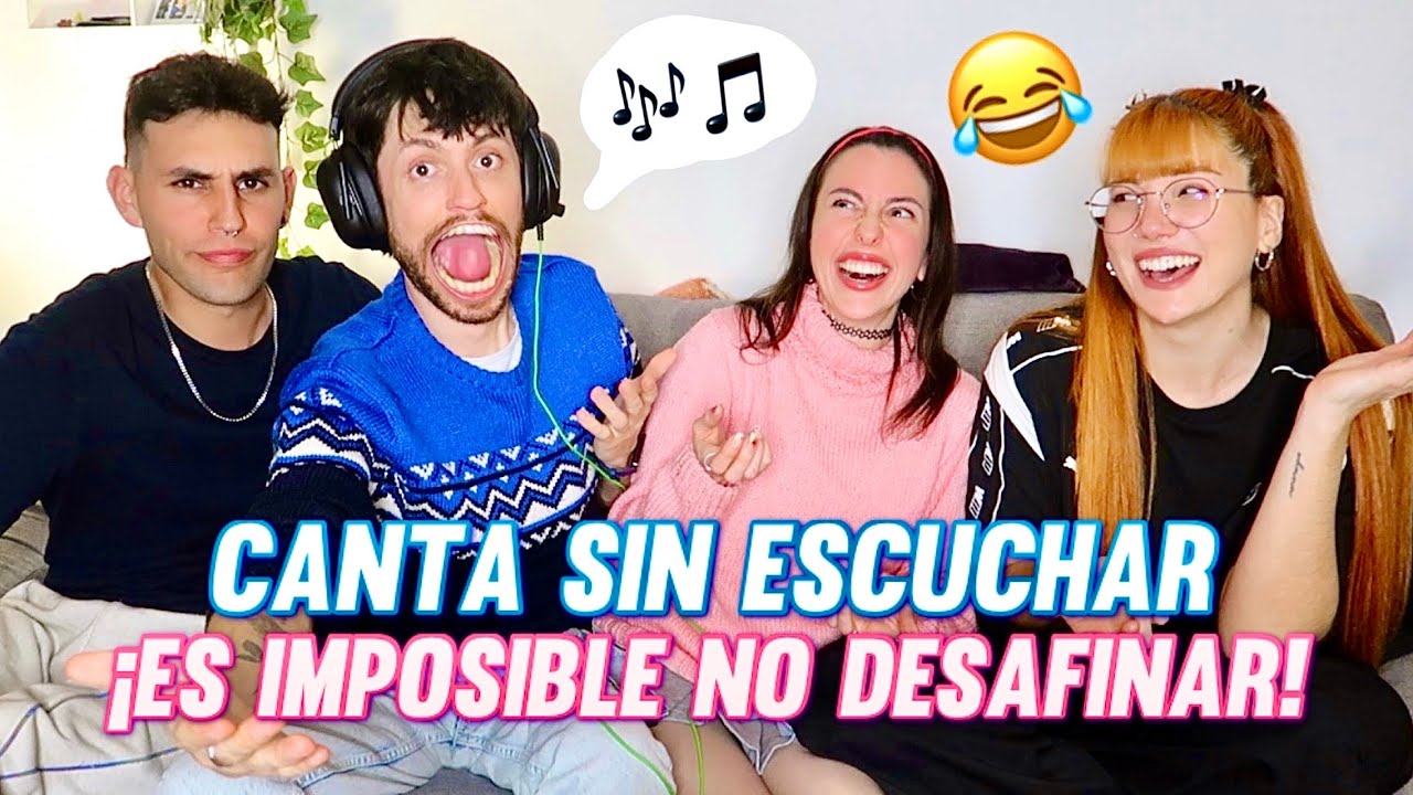 CANTA SIN ESCUCHAR… nivel imposible ¡HORROR! 😂