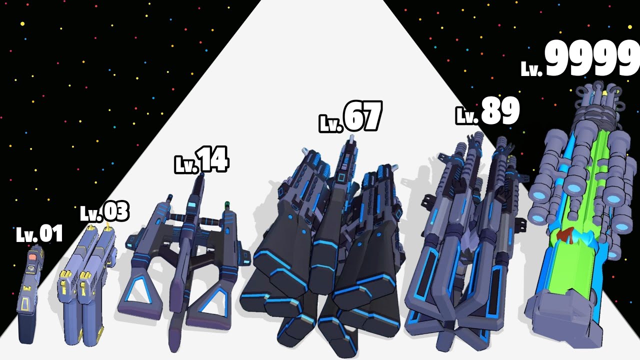 Weapon Master Gun Clans - Level Up Gun Max Level Gameplay (Part 2)
