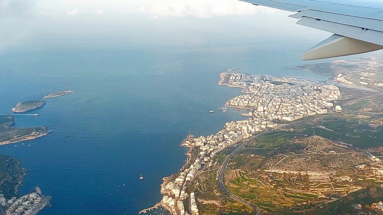 Landing at Malta International Airport (MLA) ✈️ Landing in Valetta - March 2026