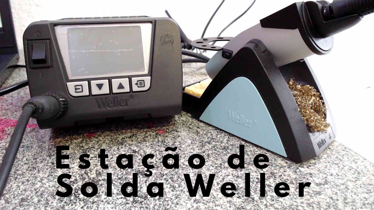 Estação de Solda Weller WT1 24V 95W + Ferro Weller WSP80 - Alan Tech Cell