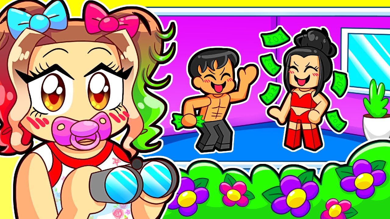 SPYING On ONLINE DATERS As a BABY in Brookhaven! (Marathon)