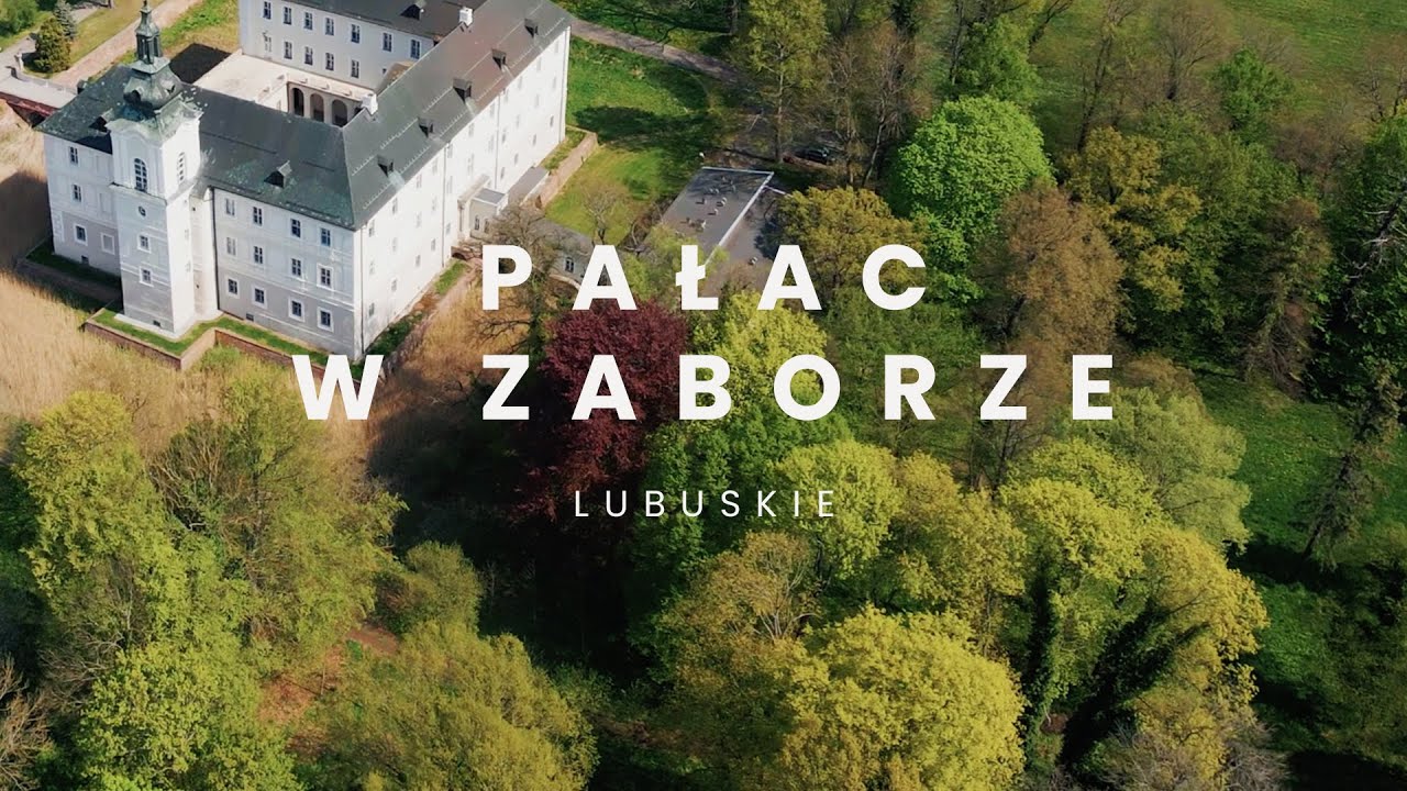 Pałac w Zaborze | Lubuskie | DJI Mavic Air 2 | 4K