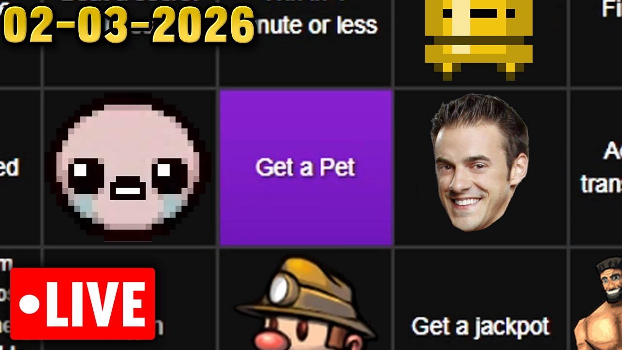 Roguelike Lockout Bingo vs Chat