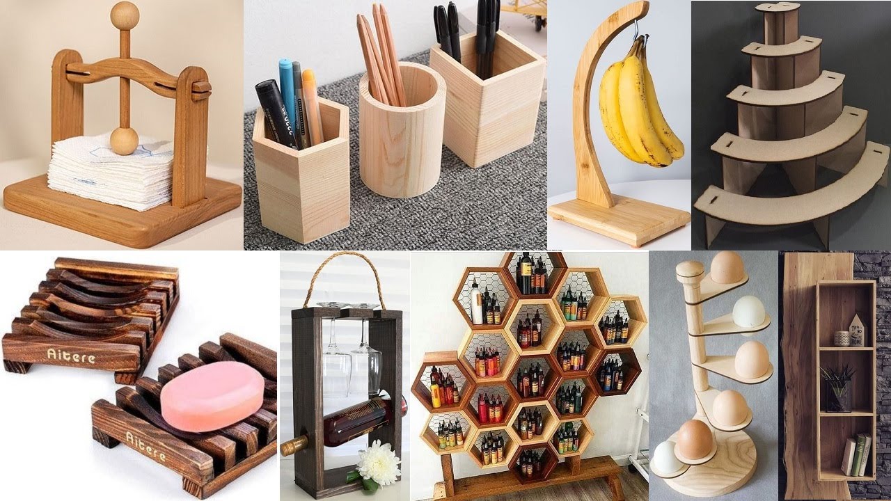 Creative and Sustainable Scrap Wood Project Ideas for DIY Enthusiasts / Woodworking project ideas #2