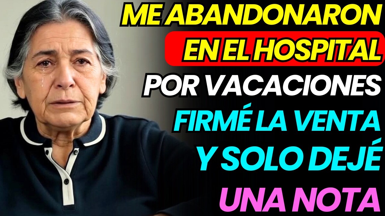 3 días abandonada por mis hijos tras cirugía mientras vacacionaban | Mi venganza fue silenciosa
