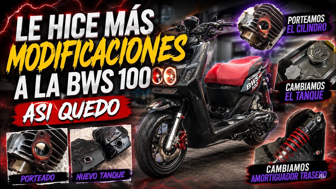 Nuevas modificaciones a mi bws 🚀🔥 quedo de lujo 💎👌🏻//EL RONY