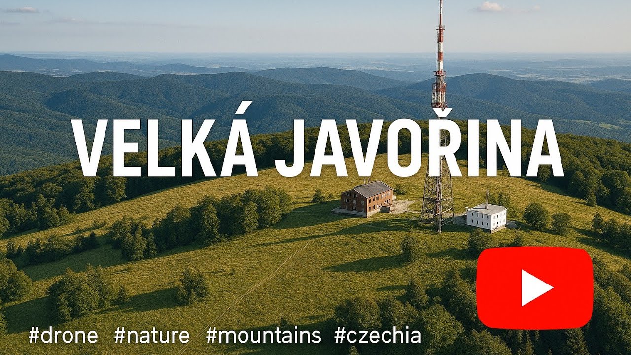 🇨🇿🇸🇰 Velká Javorina – Nejkrásnější výhled v Bílých Karpatech (4K Drone)