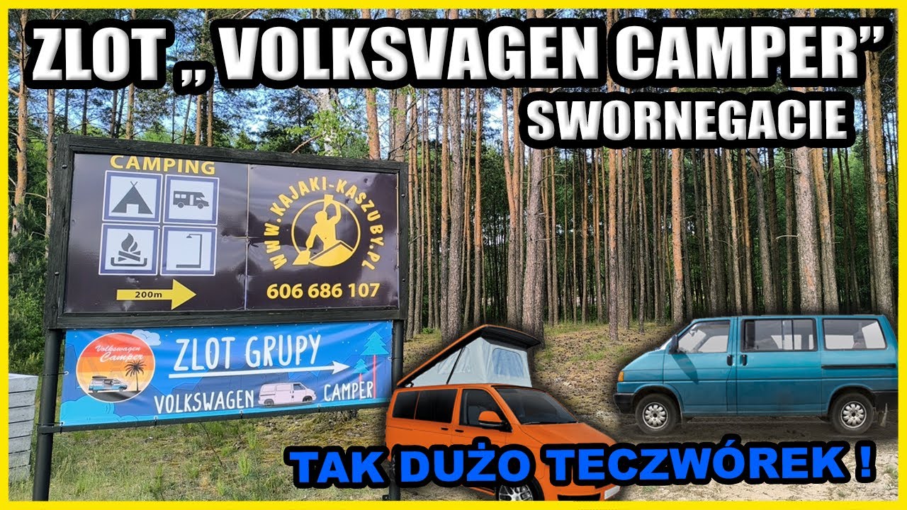 Zlot Volksvagen Camper   Swornegacie
