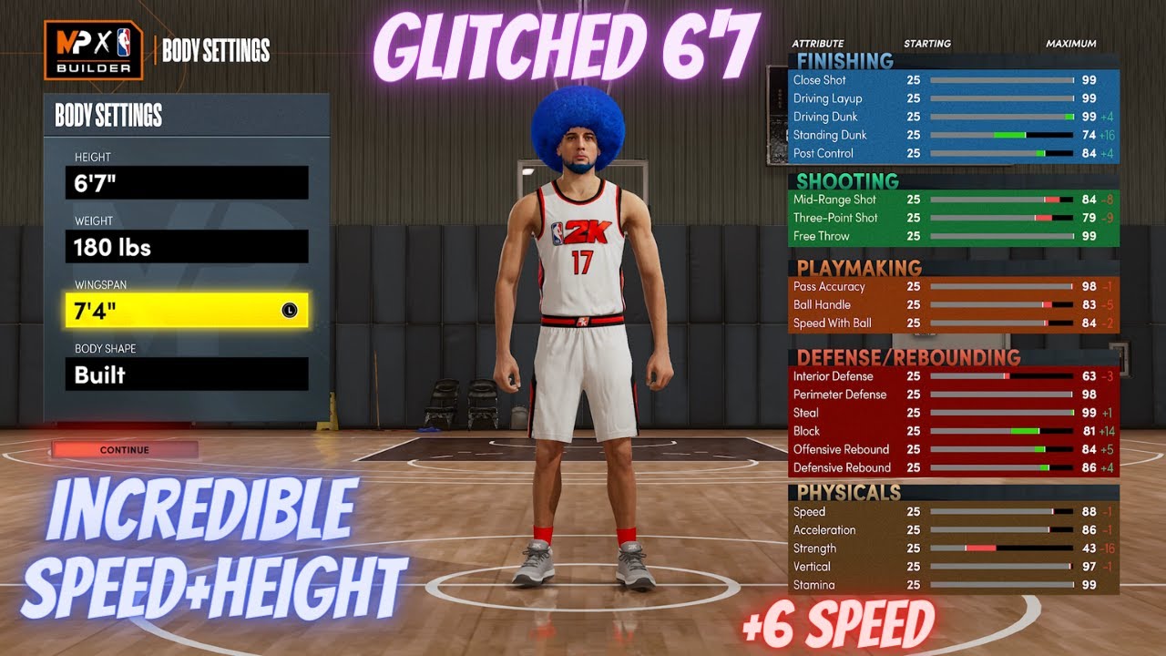 ИГРОВОЙ ПРОТИВОПОЛОЖНЫЙ БЛОКИРОВОЧНЫЙ БИЛД 6'7 NBA 2K22 NEXT GEN!