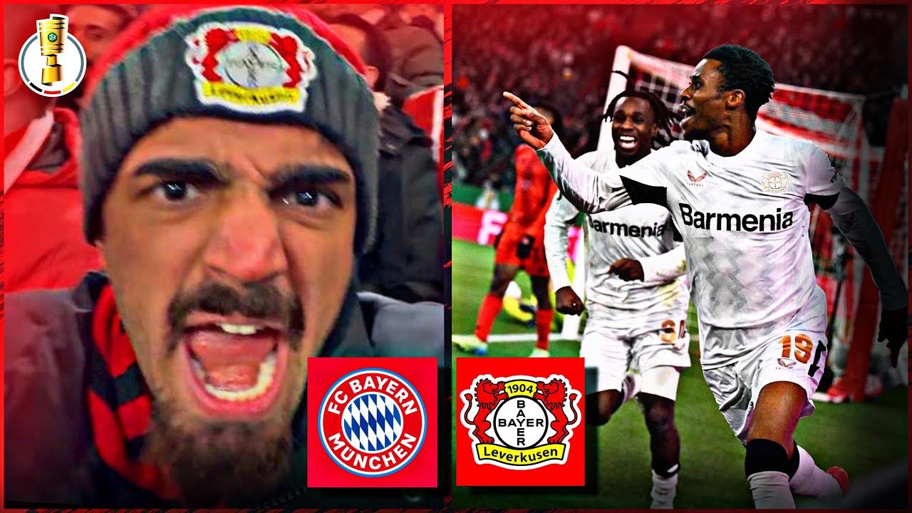 OMGG🤯 WIR GEWINNEN GEGEN DIE BAYERN 🔥| FC BAYERN MÜNCHEN VS BAYER LEVERKUSEN | STADIONVLOG