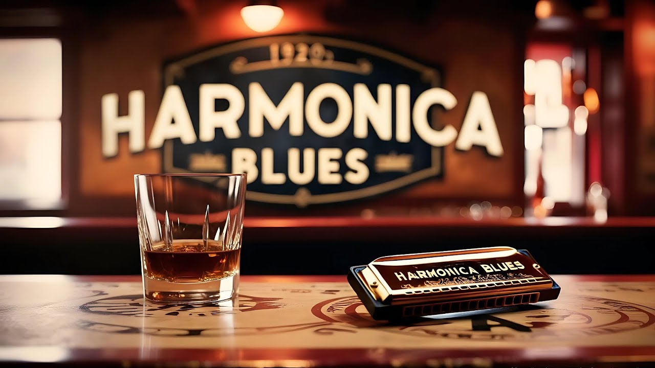 Vintage Bar Blues – Soulful Harmonica & Gritty Guitar