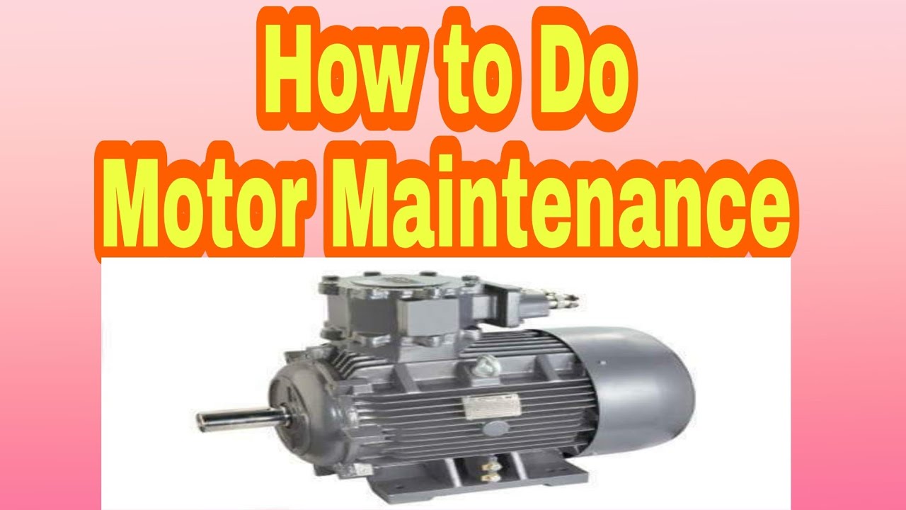 Maintenance of Electric  motors Motor Maintenance Checklist to Avoid Failure in Telugu