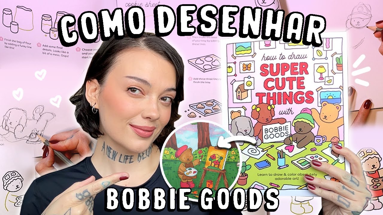 COMO DESENHAR E PINTAR BOBBIE GOODS DO JEITO CERTO! - MUITO FÁCIL!