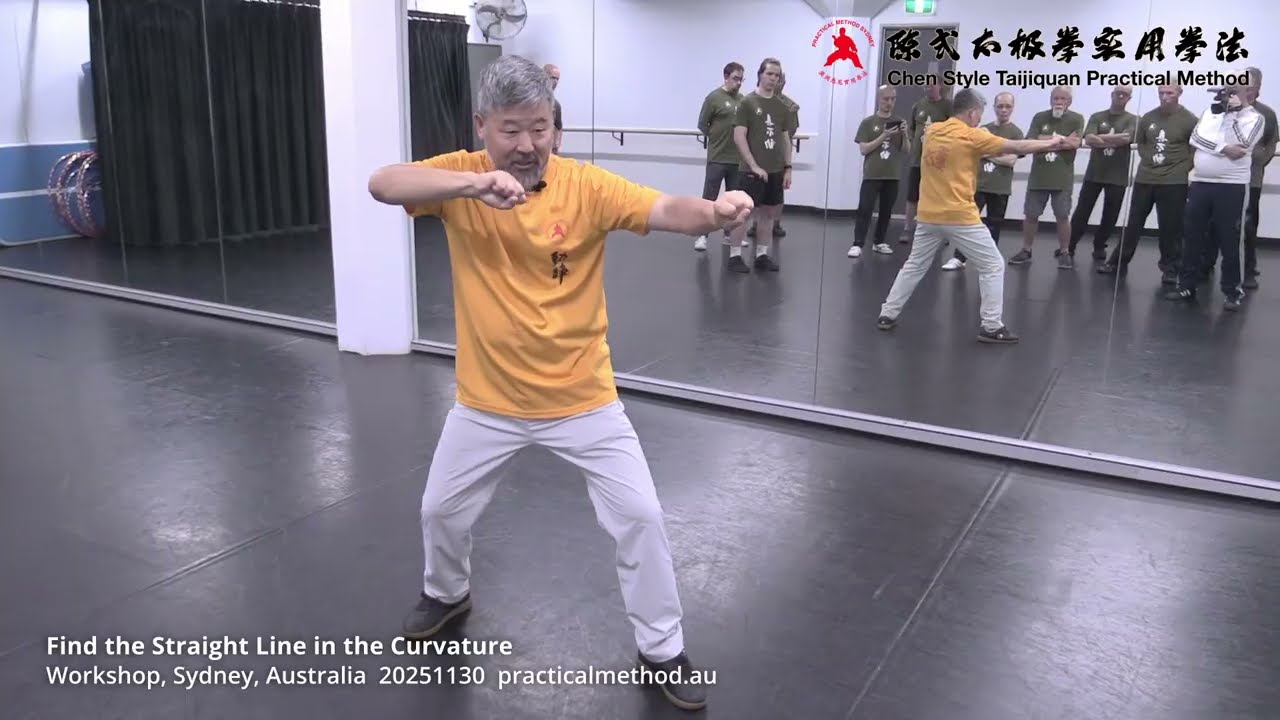 Finding the straight line in the curvature