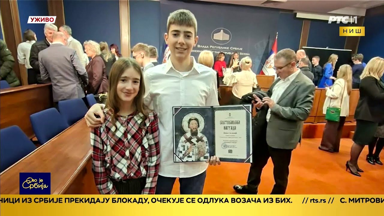 RTS:: Janko Jelenić iz Niša dobitnik Svetosavske nagrade
