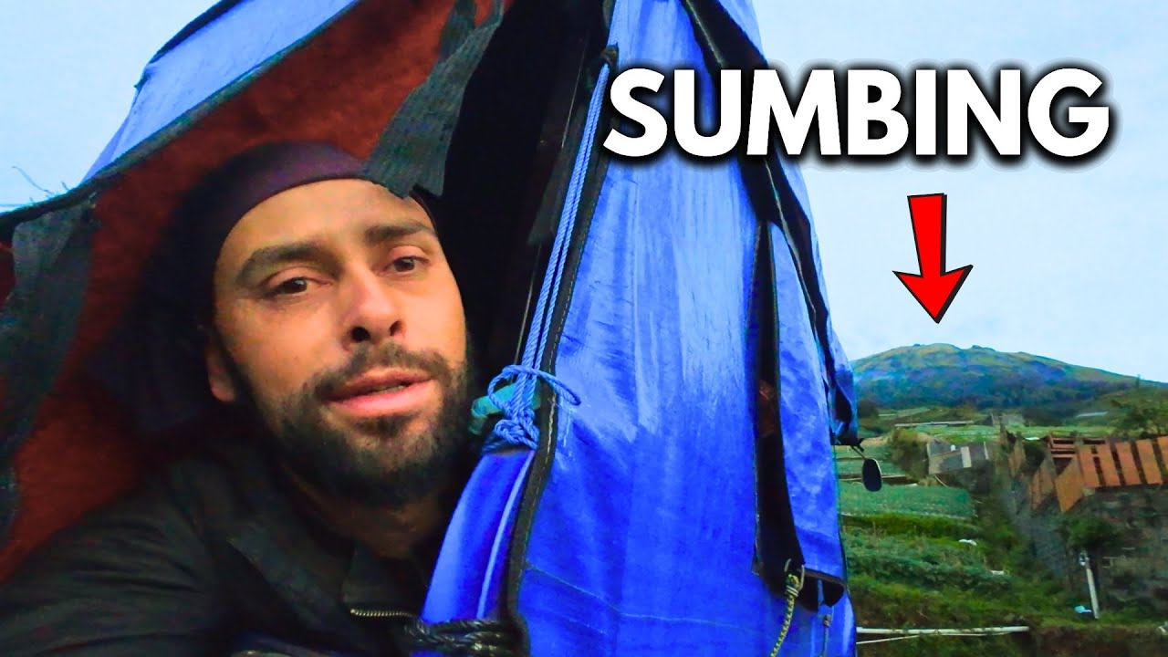 Tidur di Nepal Van Java pakai Motor Campervan | Wisata Gunung Sumbing