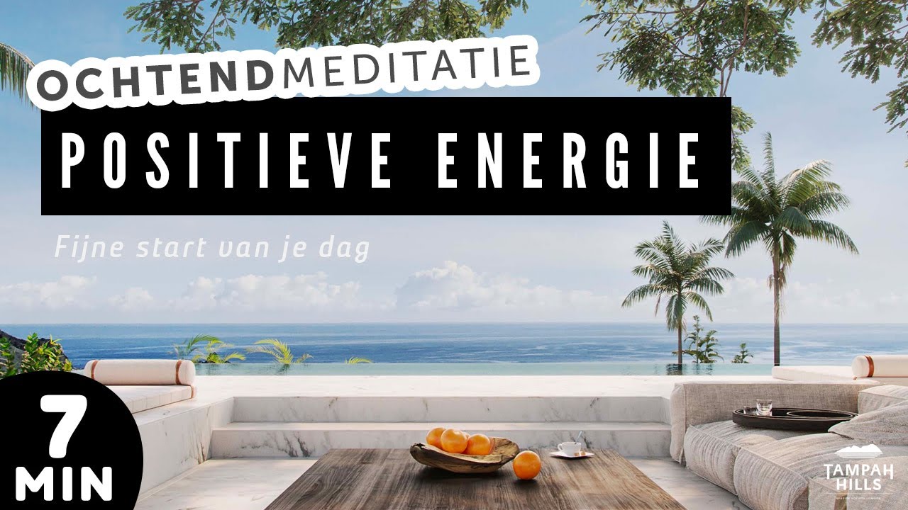 7 Minuten Geleide Ochtendmeditatie ♥ Voor Positieve Energie (@Tampah Hills on Lombok🌴)