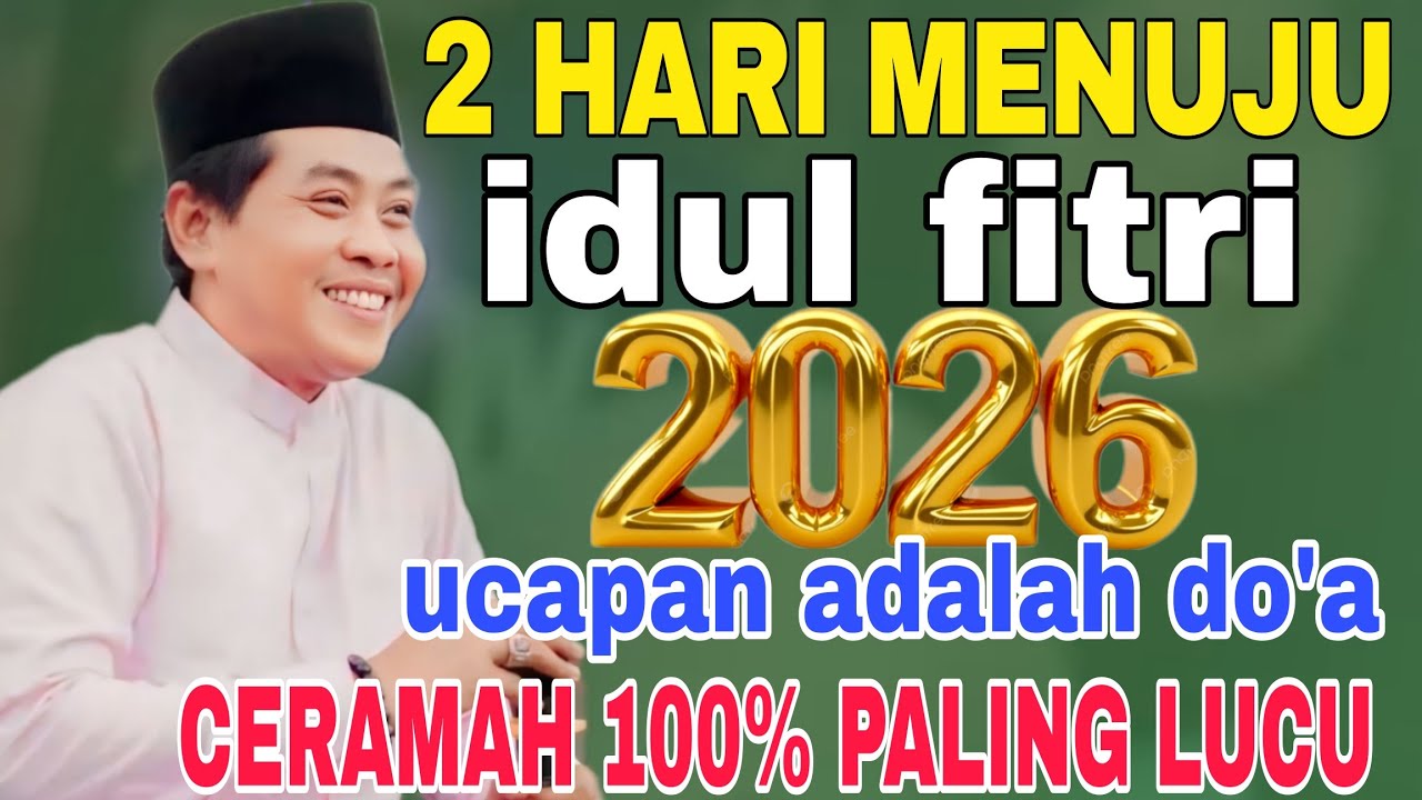 KH ANWAR ZAHID TERBARU 2026 MENJELANG HARI RAYA IDUL FITRI