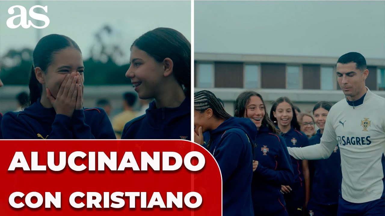 FASCINADAS tras conocer a tu &Iacute;DOLO: La SELECCI&Oacute;N FEMENINA SUB-16 PORTUGAL coincide con la ABSOLUTA