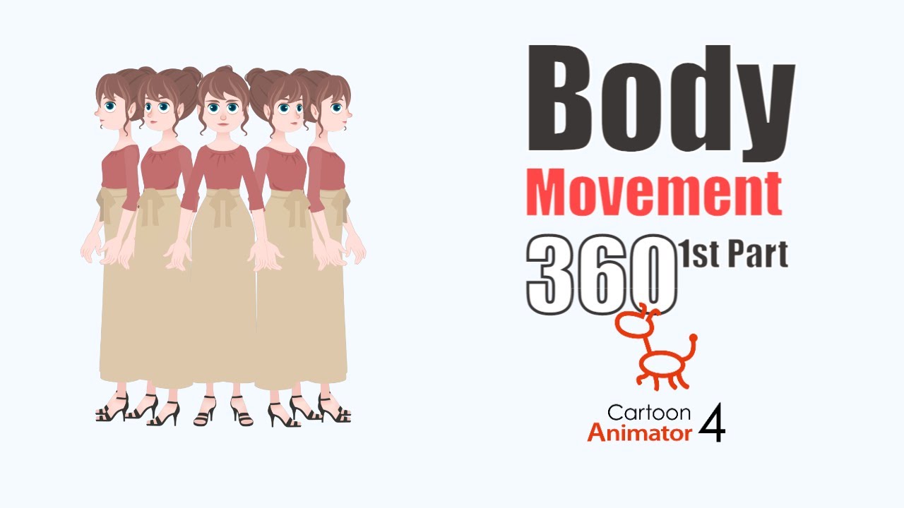 360 BODY MOVEMENT ONE SINGLE CHARACTER  - 1ST PART