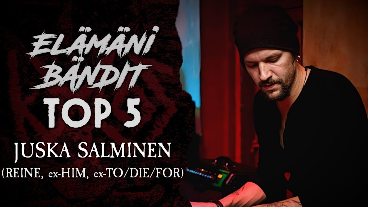Elämäni bändit TOP 5: Juska Salminen (Reine, ex-HIM, ex-To/Die/For)