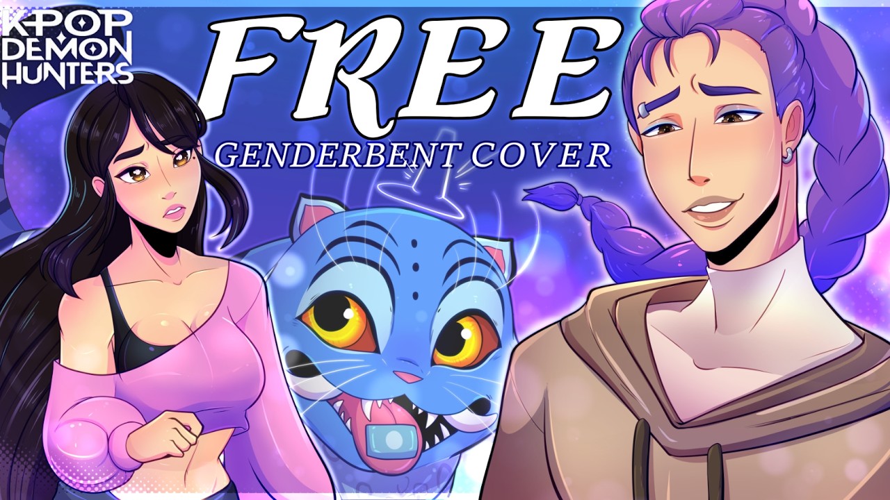 FREE - Rumi X Jinu ( GenderBent Cover ) [ KPop Demon Hunters ] [ANIMATED SONG]
