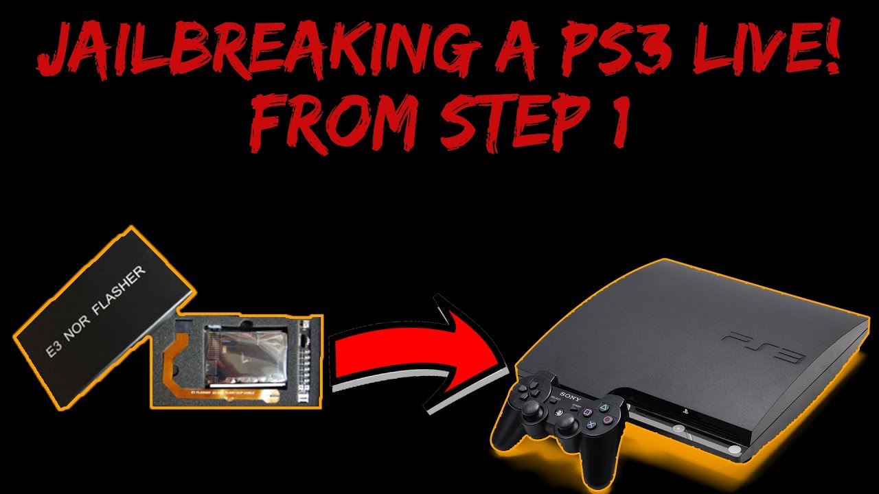 Jailbreaking A PS3 Live For You All From Step 1! Have Questions? Just Ask!