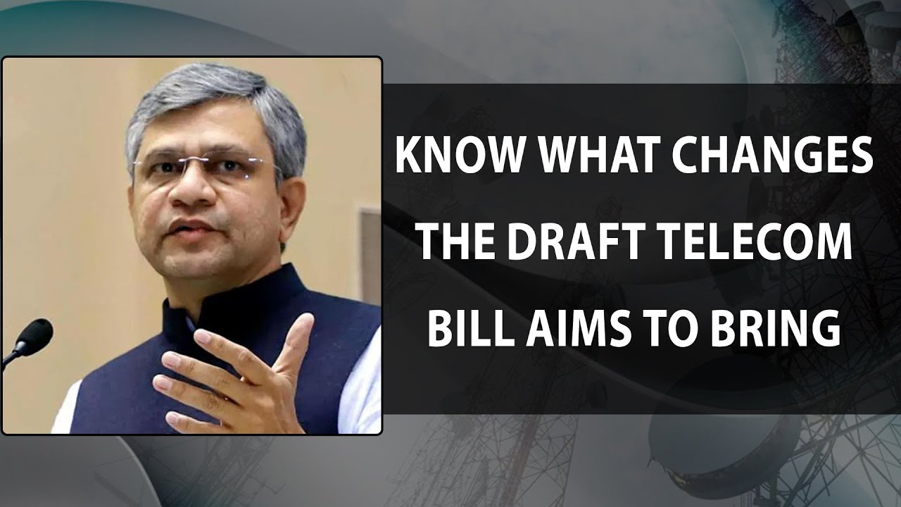 LIVE : Media interaction on draft Telecom Bill 2022 by Union Minister Ashwini Vaishnaw | NH English