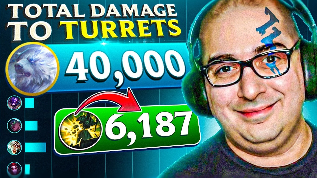 Я нанёс башням около 40 000 урона! Новый рекорд?!