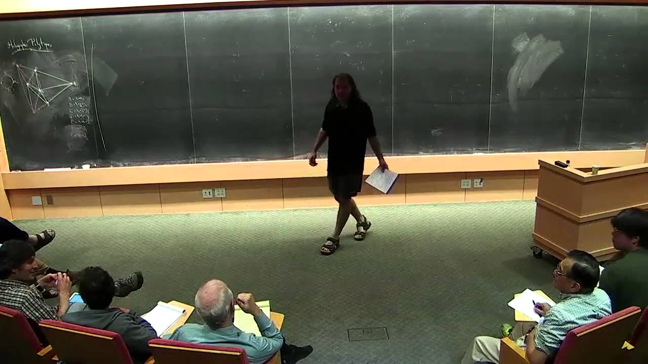 Nima Arkani-Hamed - Holographic Polytopes