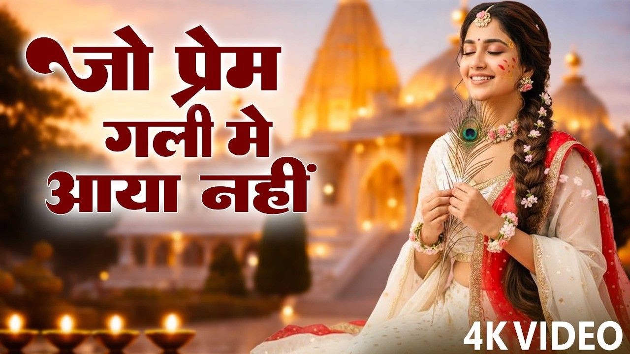 Most Beautiful Krishna Bhajan | जो प्रेम गली में आया नहीं | Jo Prem Gali Me Aaya Nahi | Bhajan